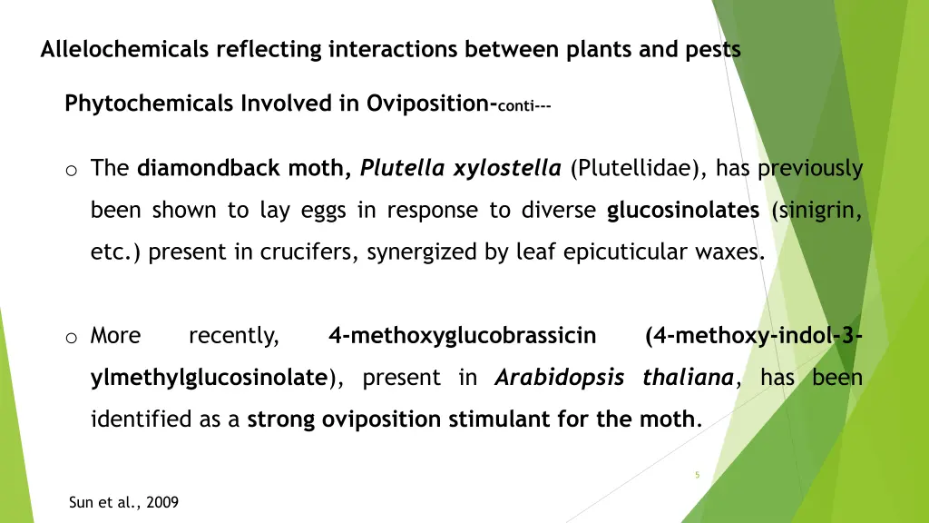 allelochemicals reflecting interactions between 2
