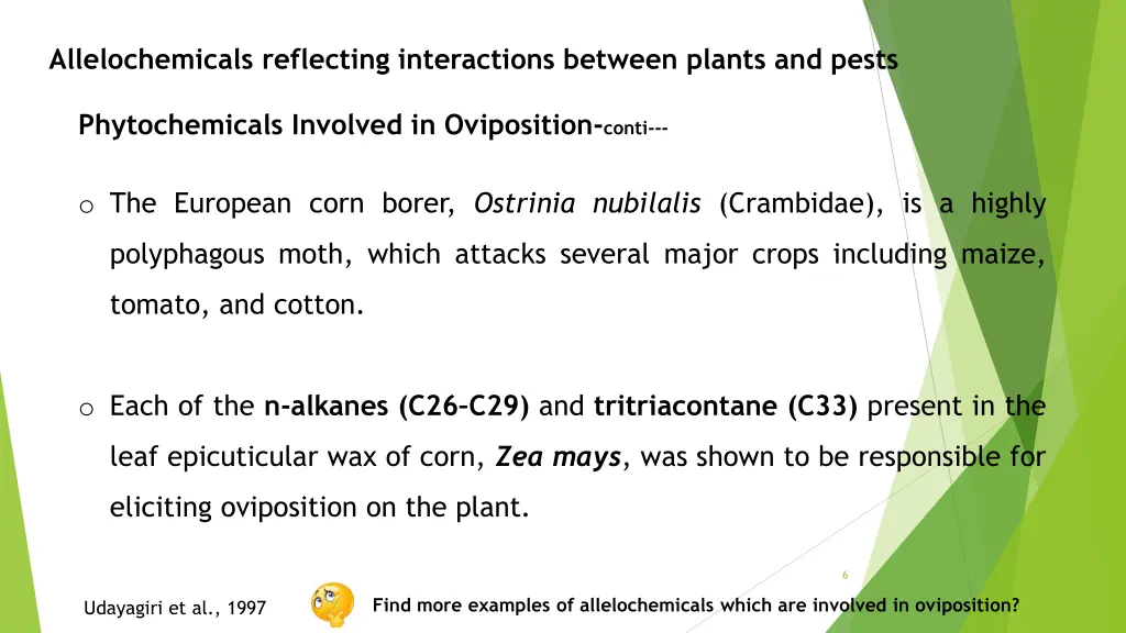 allelochemicals reflecting interactions between 3