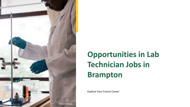 opportunities in lab technician jobs in brampton