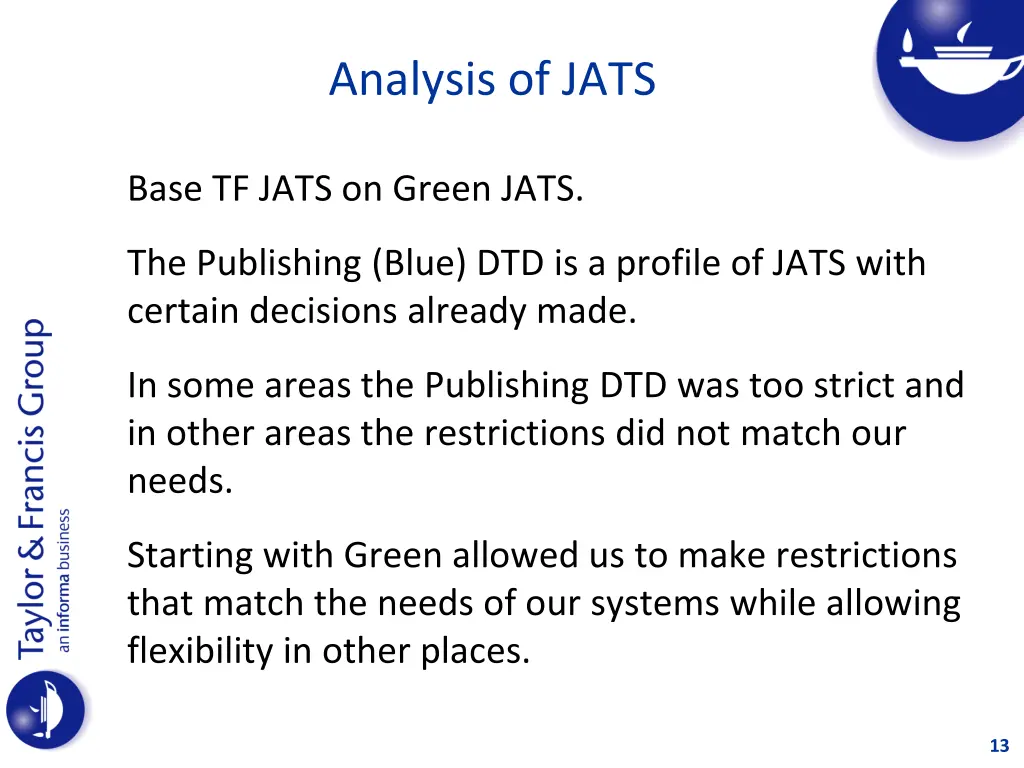 analysis of jats 1