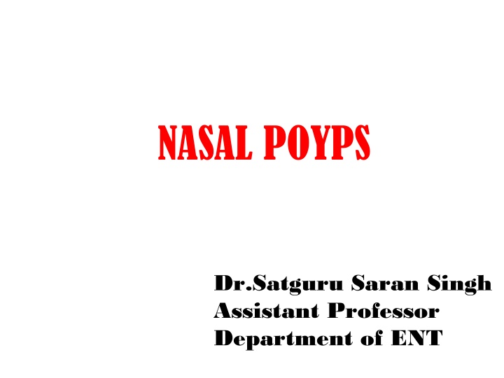 nasal poyps
