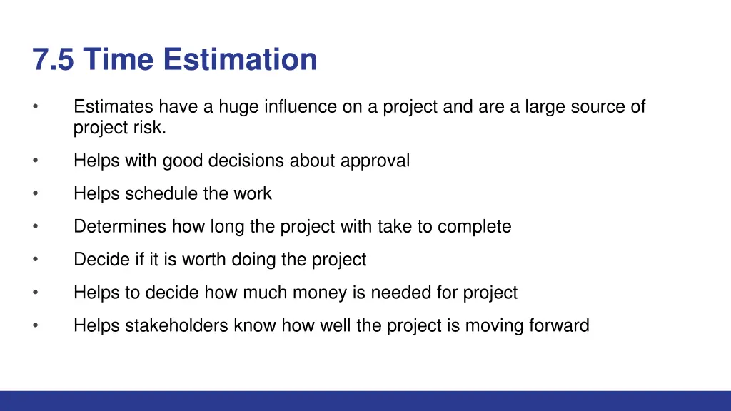 7 5 time estimation