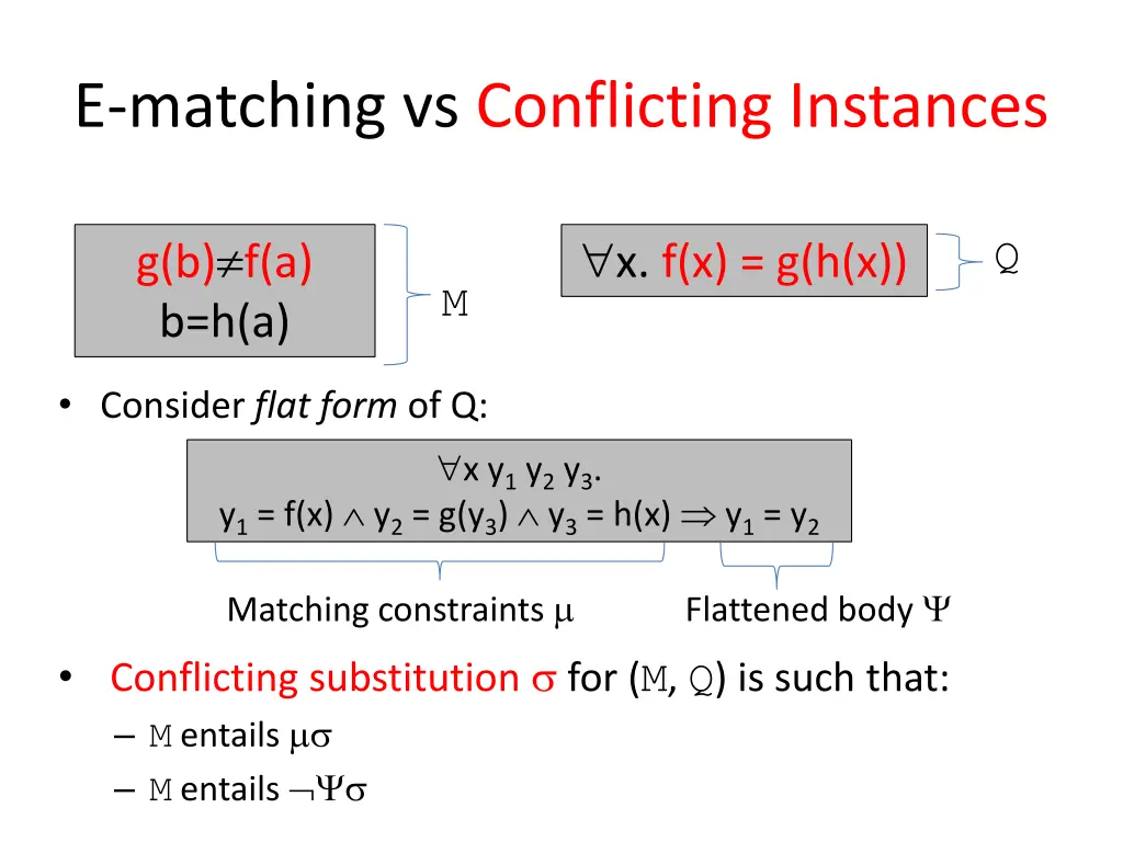 e matching vs conflicting instances 2
