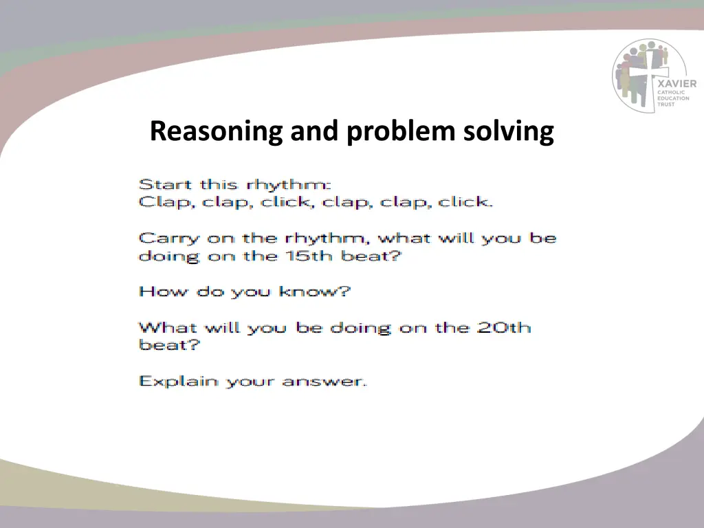 reasoning and problem solving 8