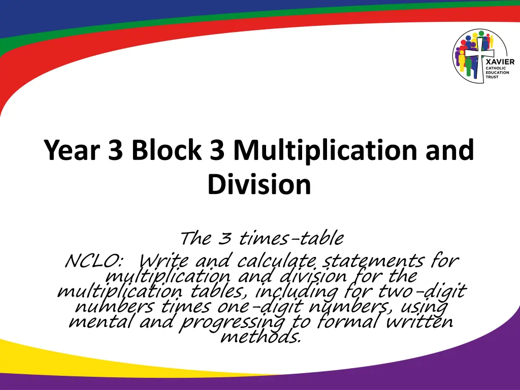 year 3 block 3 multiplication and division 3