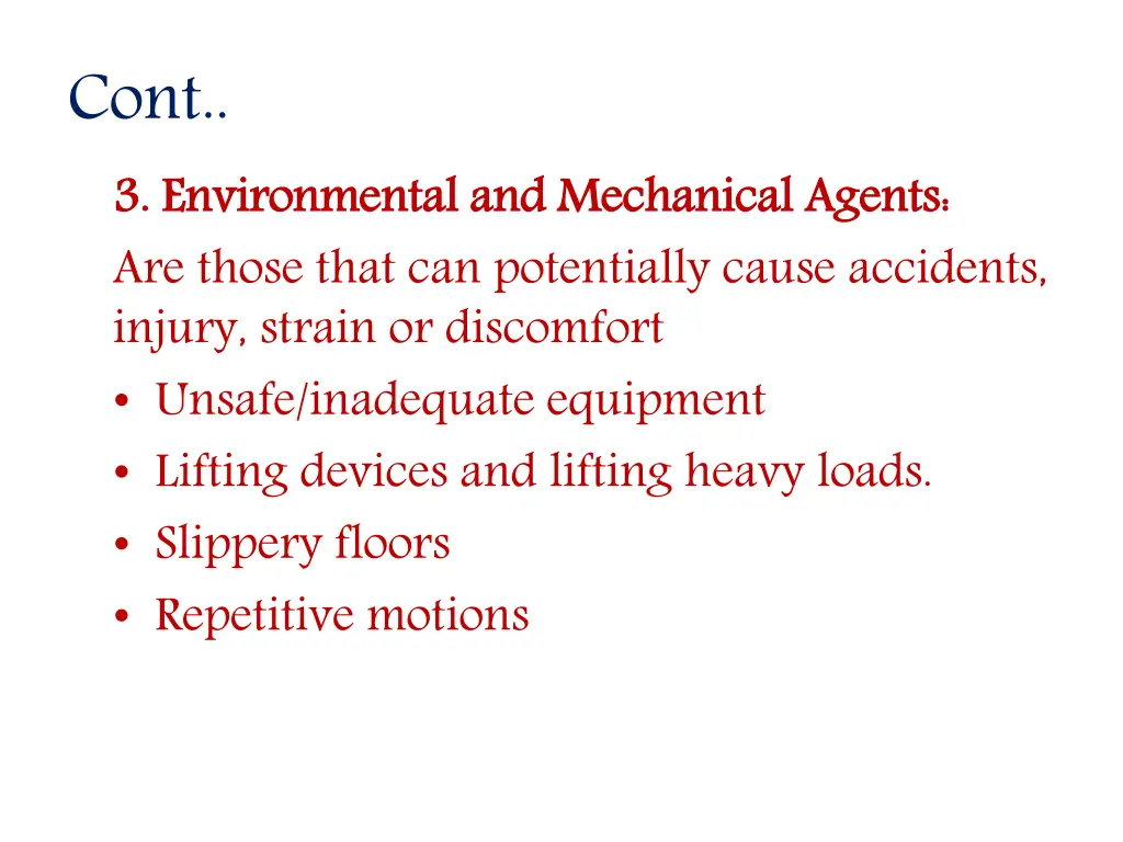 cont 3 3 environmental and are those that