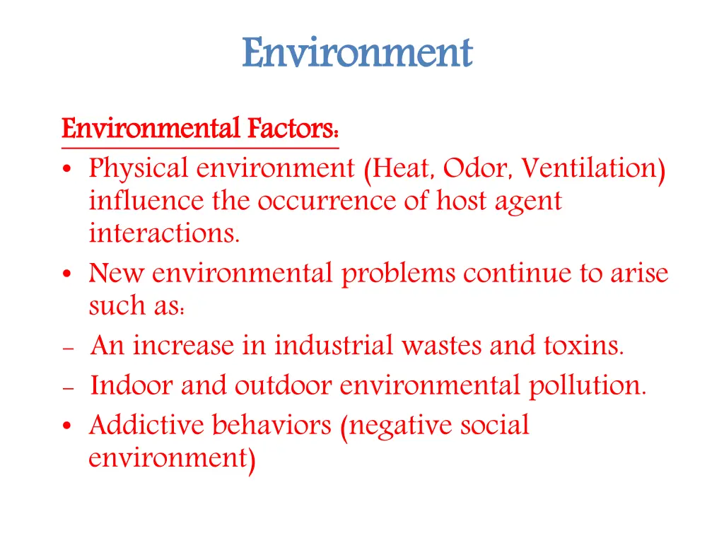 environment