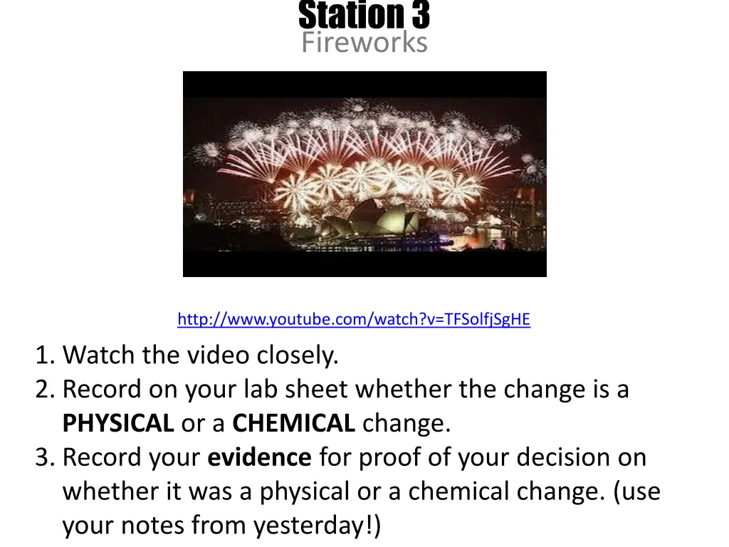 station 3 fireworks