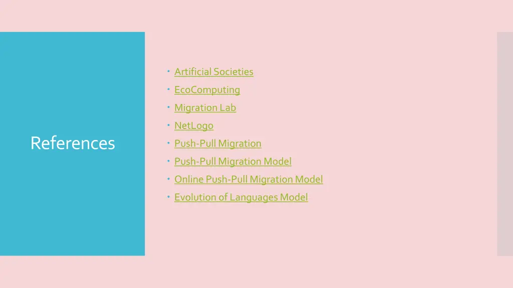 artificial societies