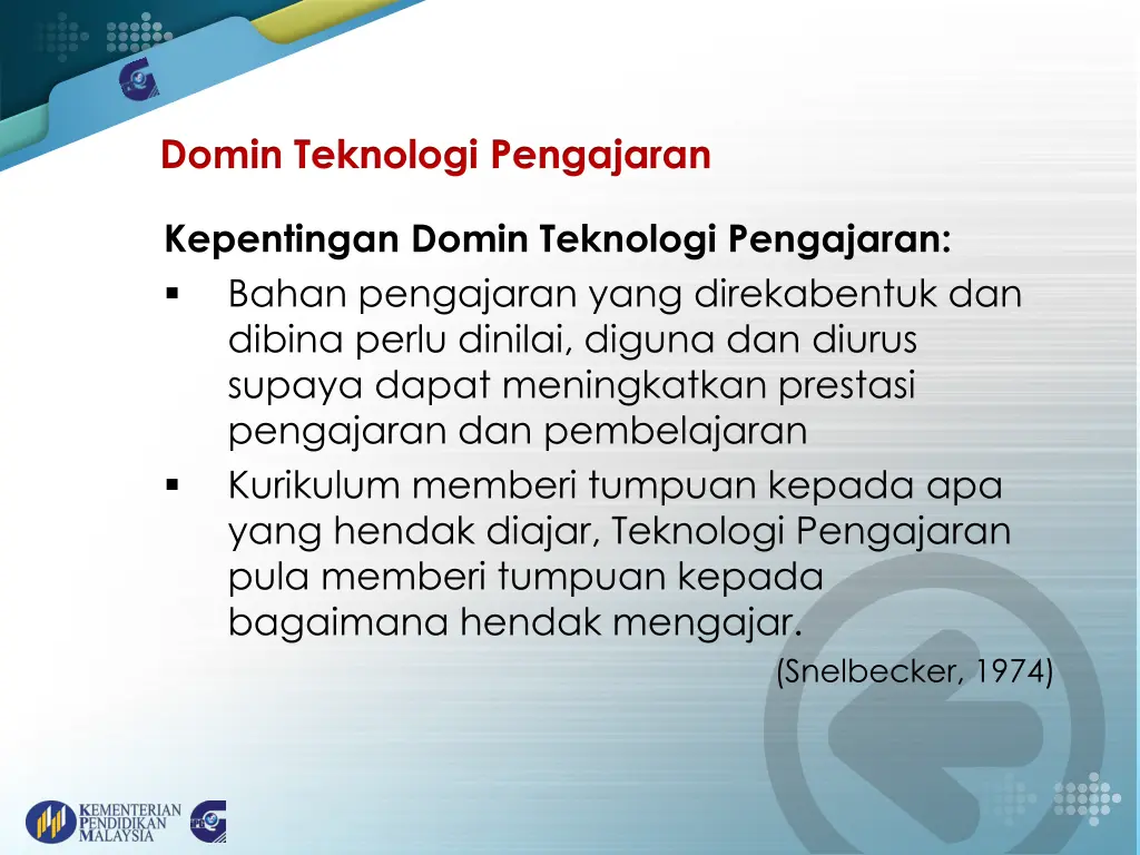 domin teknologi pengajaran 1
