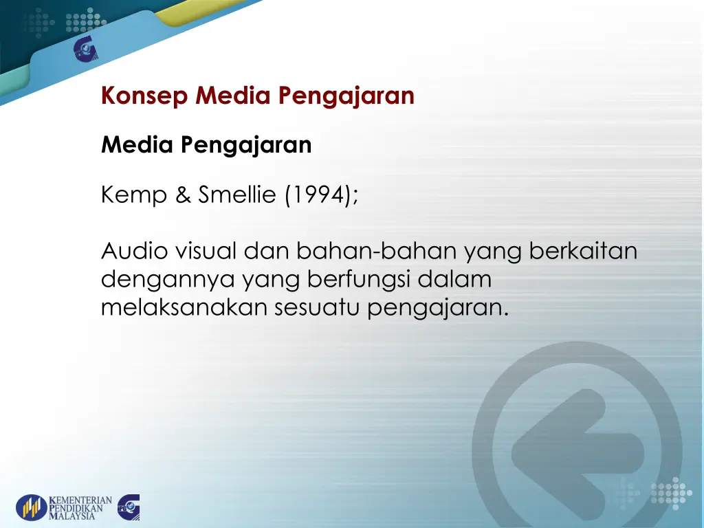 konsep media pengajaran