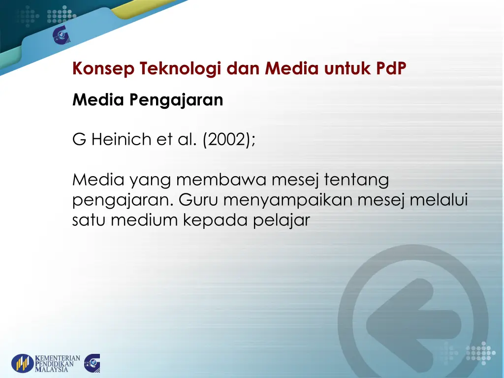konsep teknologi dan media untuk pdp 3