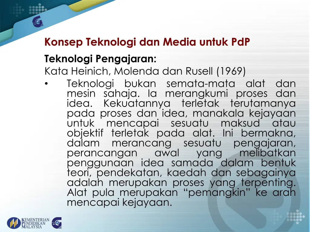 konsep teknologi dan media untuk pdp 4