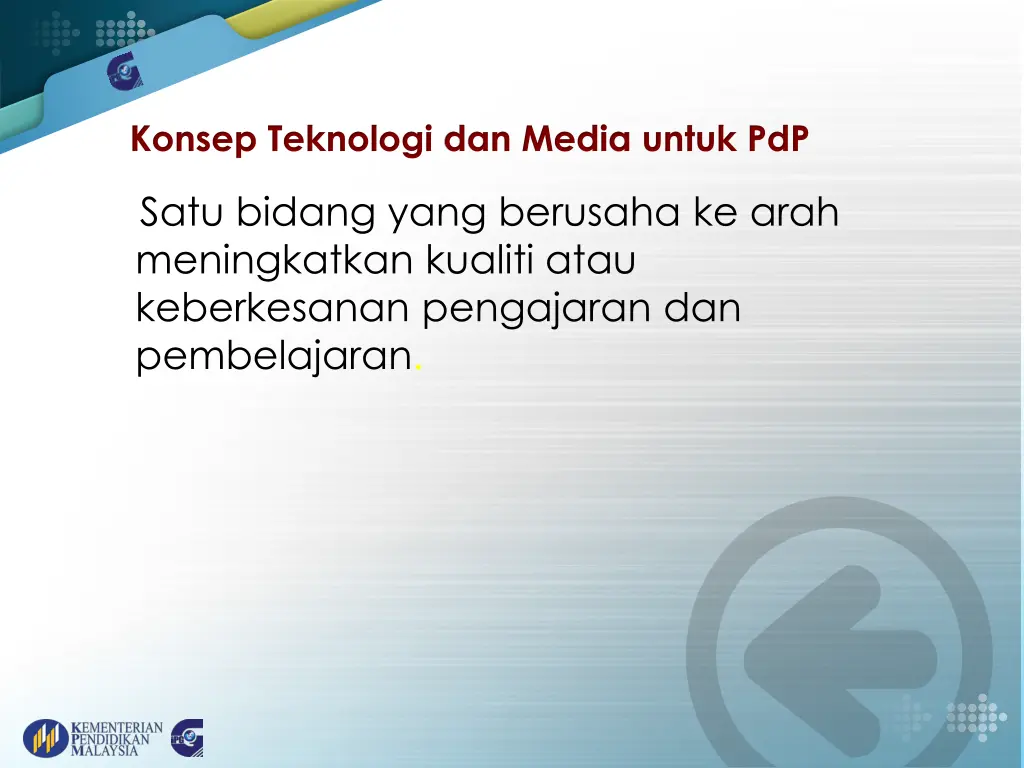 konsep teknologi dan media untuk pdp 5