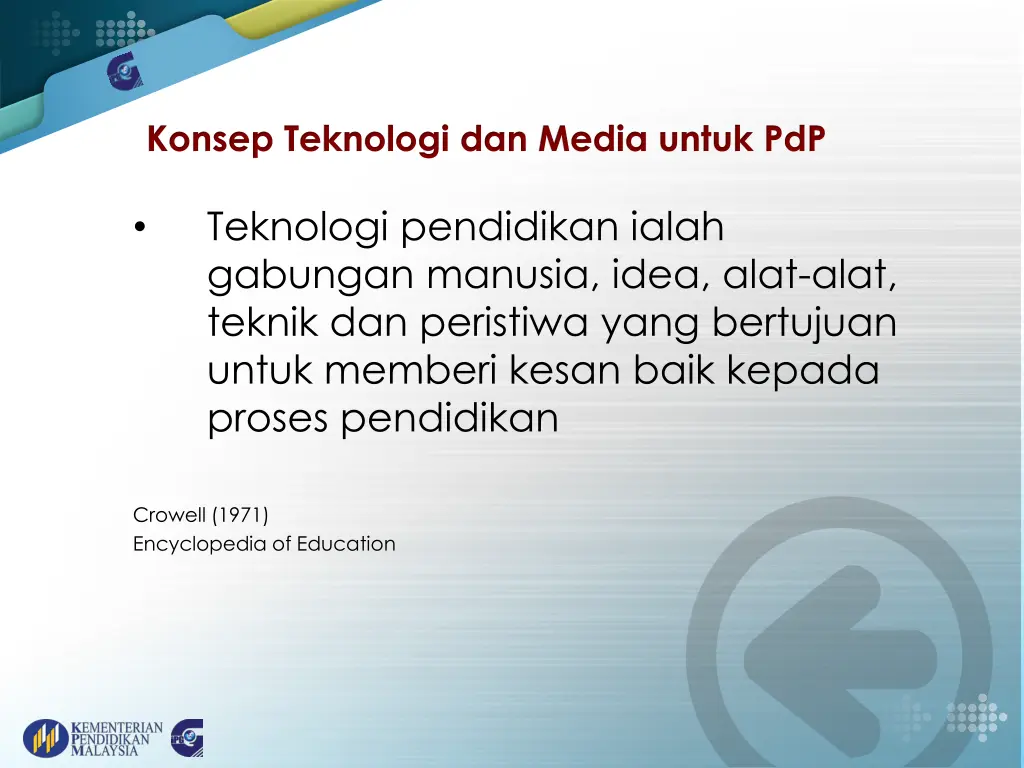 konsep teknologi dan media untuk pdp 6