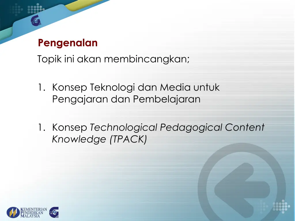 pengenalan topik ini akan membincangkan