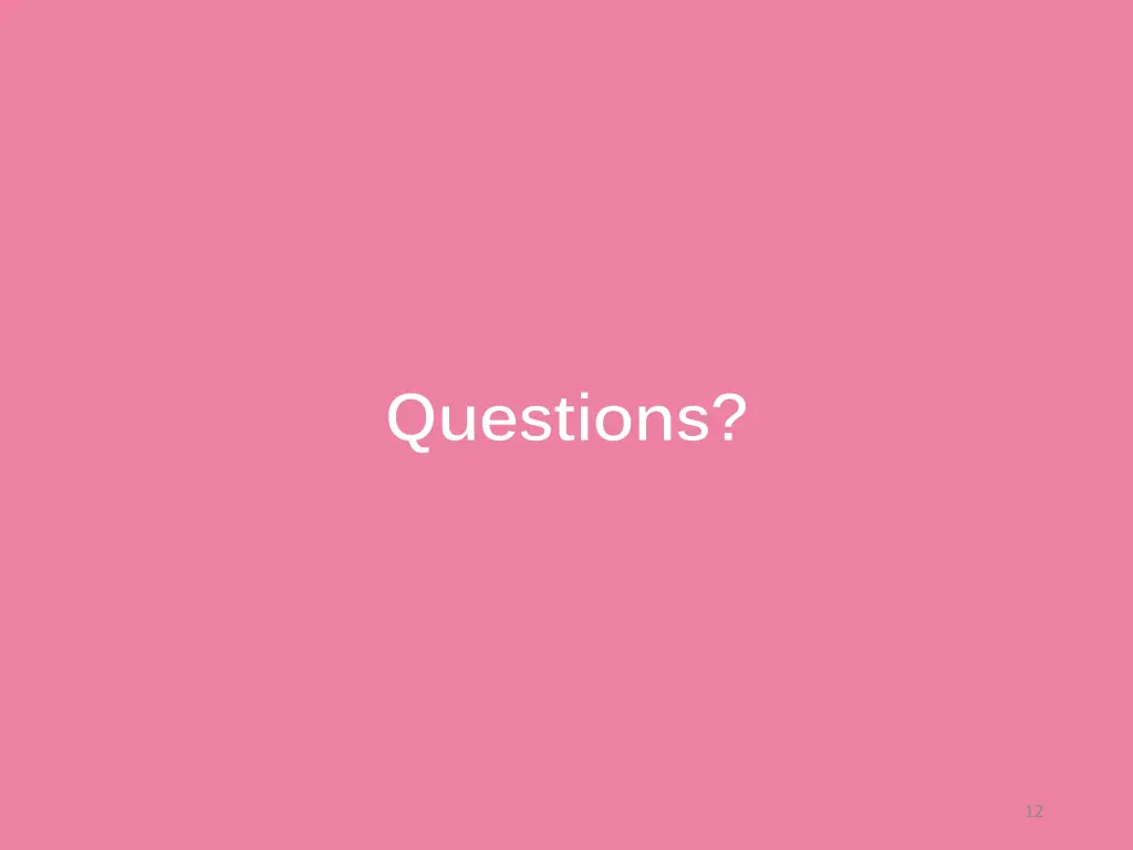 questions