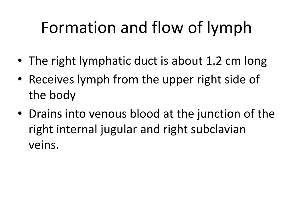 formation and flow of lymph 3