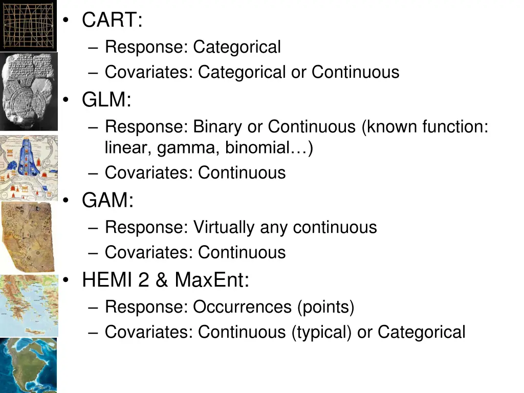 cart response categorical covariates categorical