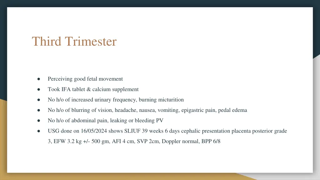 third trimester