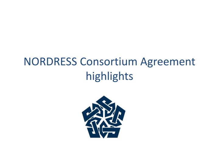 nordress consortium agreement highlights