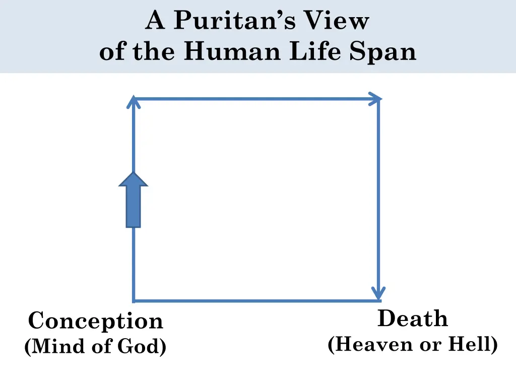 a puritan s view of the human life span 8