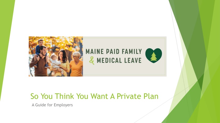 so you think you want a private plan a guide