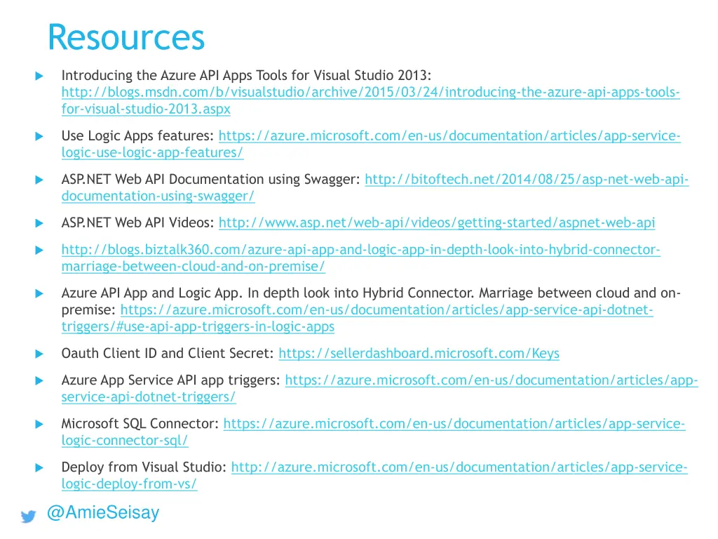 resources