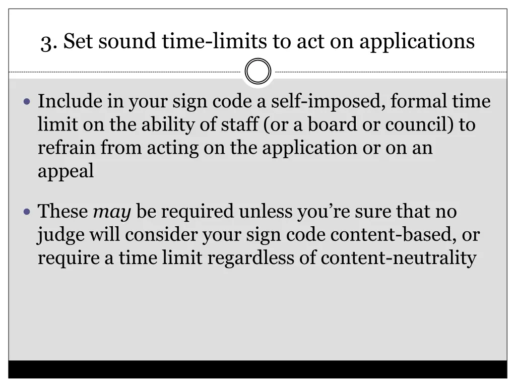 3 set sound time limits to act on applications