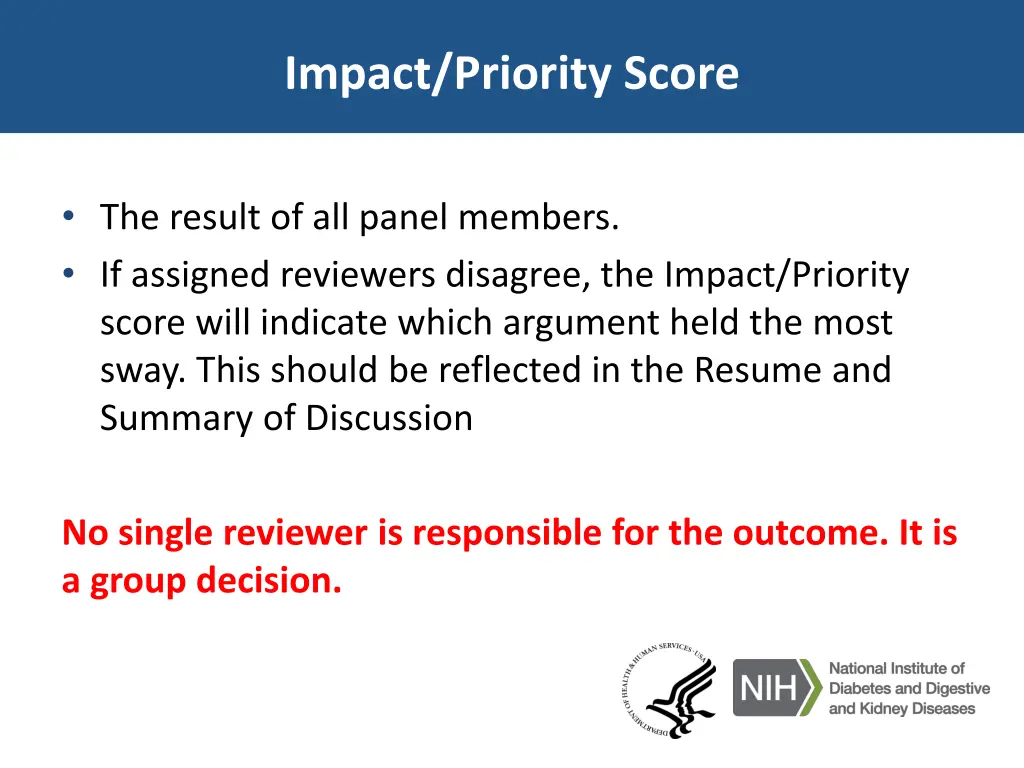 impact priority score