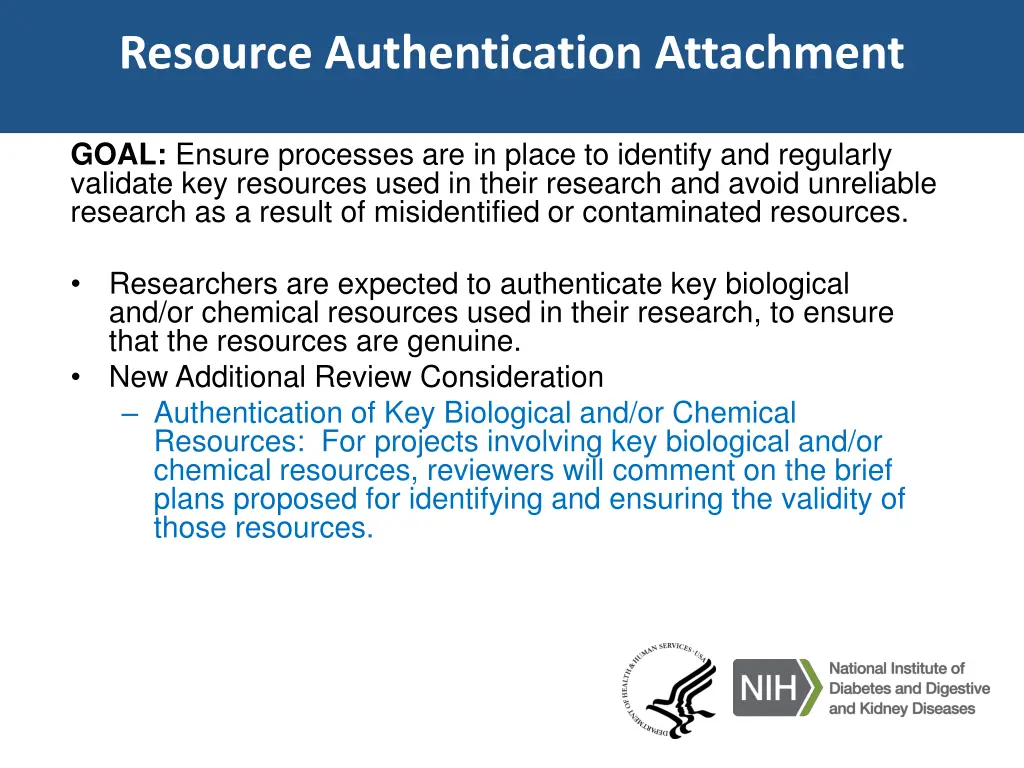 resource authentication attachment