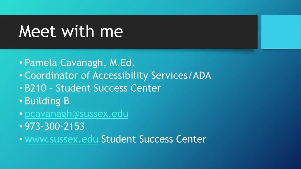 meet with me