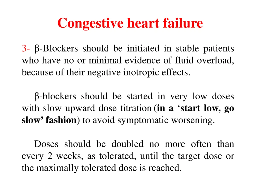 congestive heart failure 25