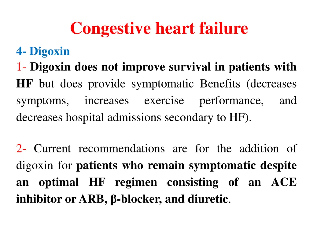 congestive heart failure 34