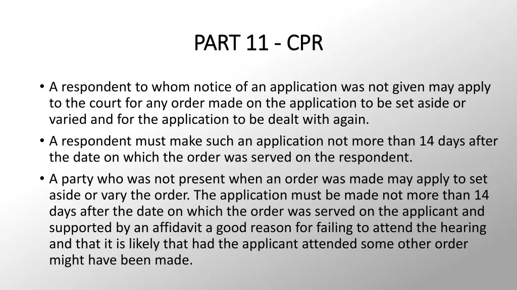 part 11 part 11 cpr 4