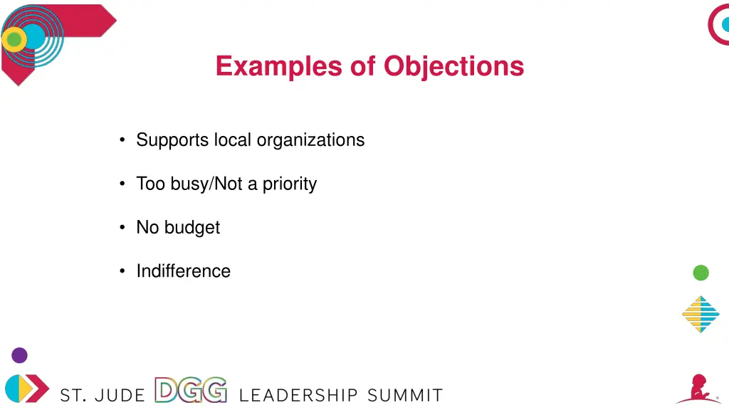 examples of objections