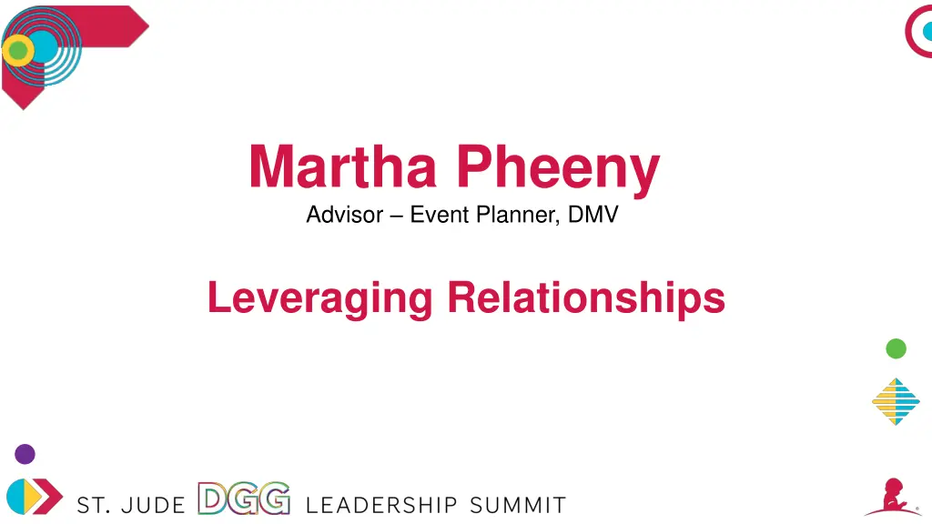 martha pheeny advisor event planner dmv