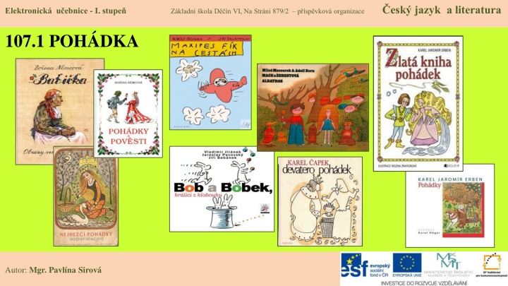elektronick u ebnice i stupe z kladn kola