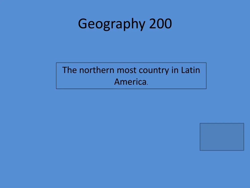 geography 200