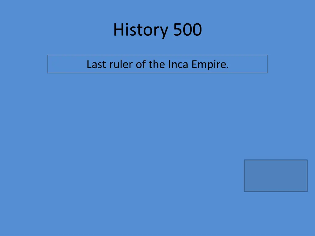 history 500