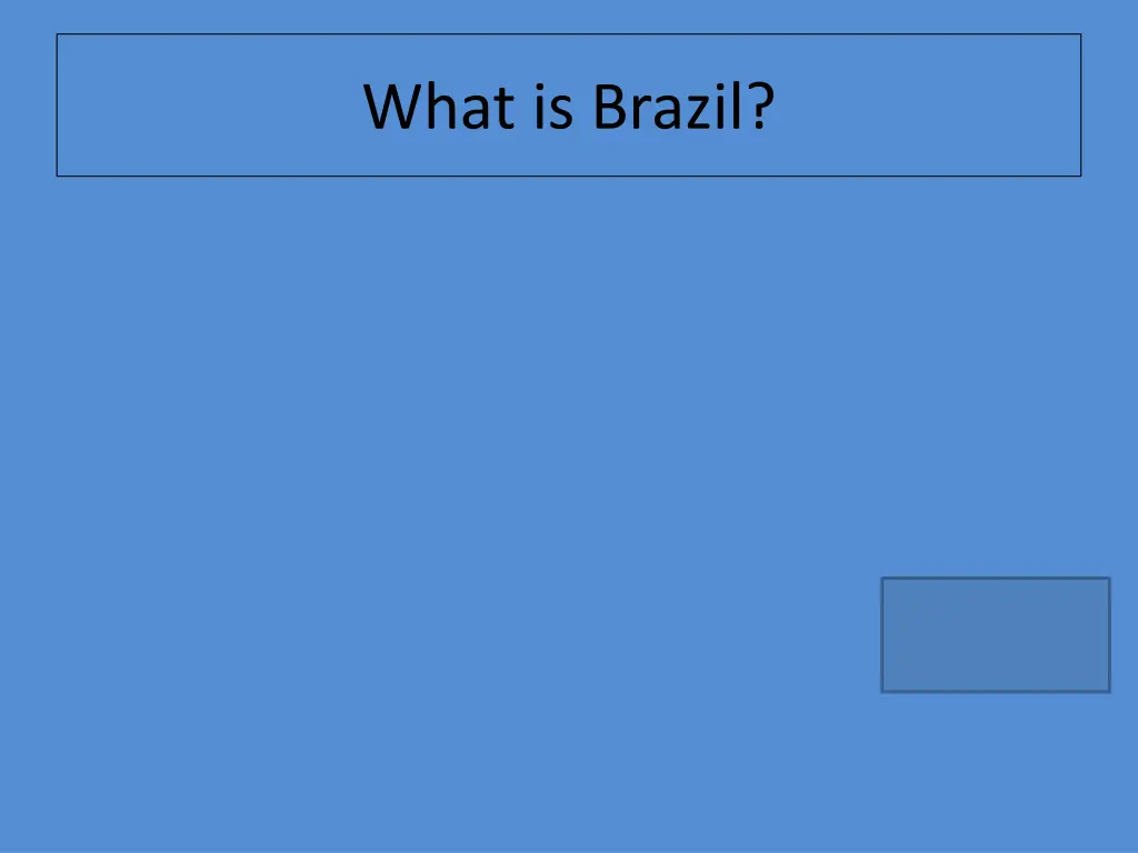 what is brazil