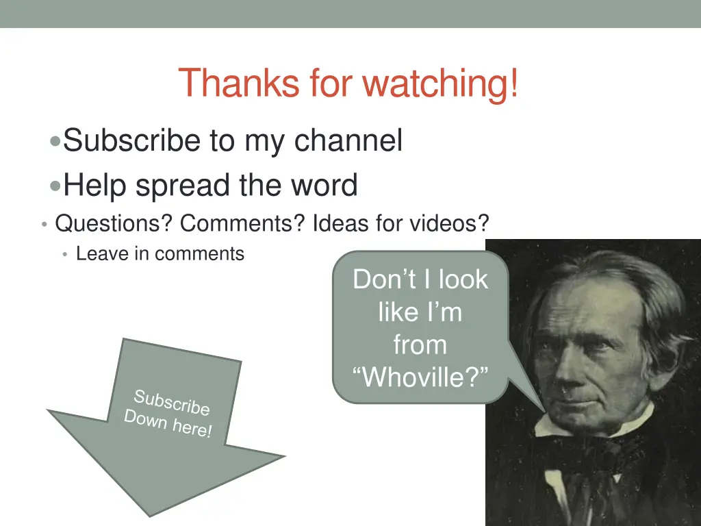 thanks for watching