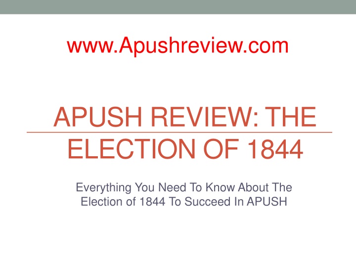 www apushreview com