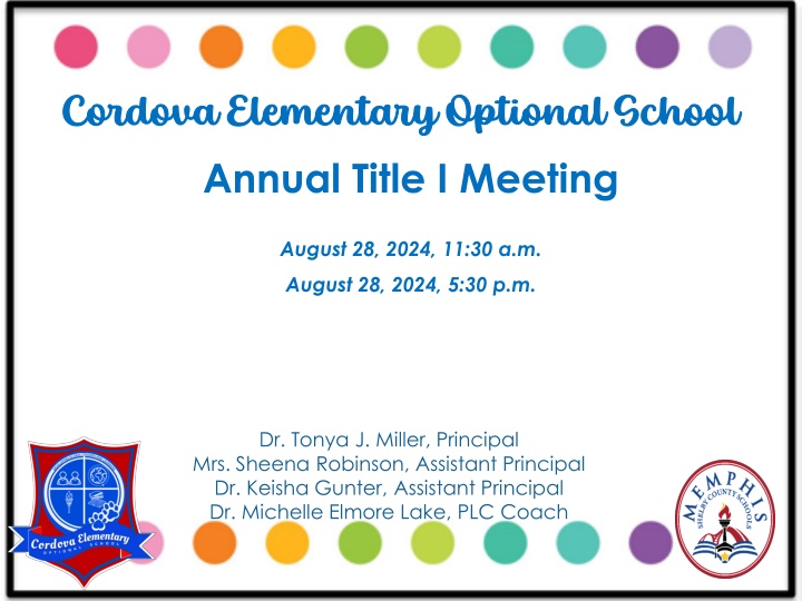 cordova elementary optional school cordova