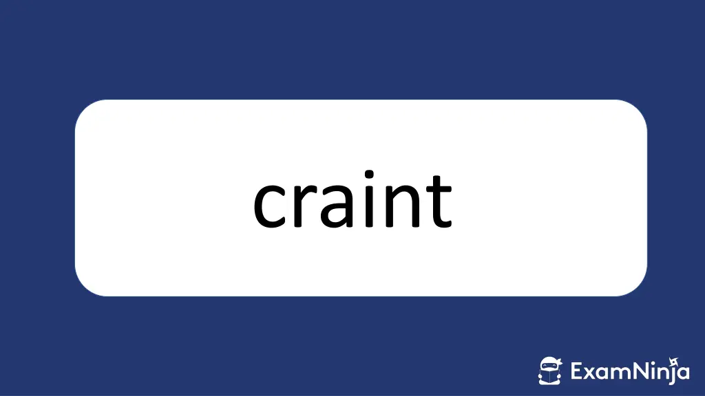 craint
