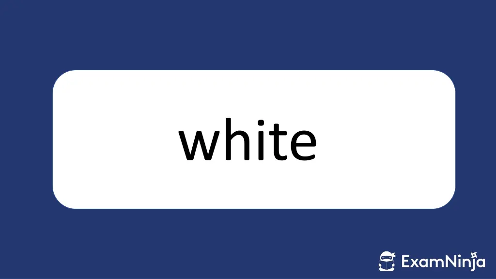 white
