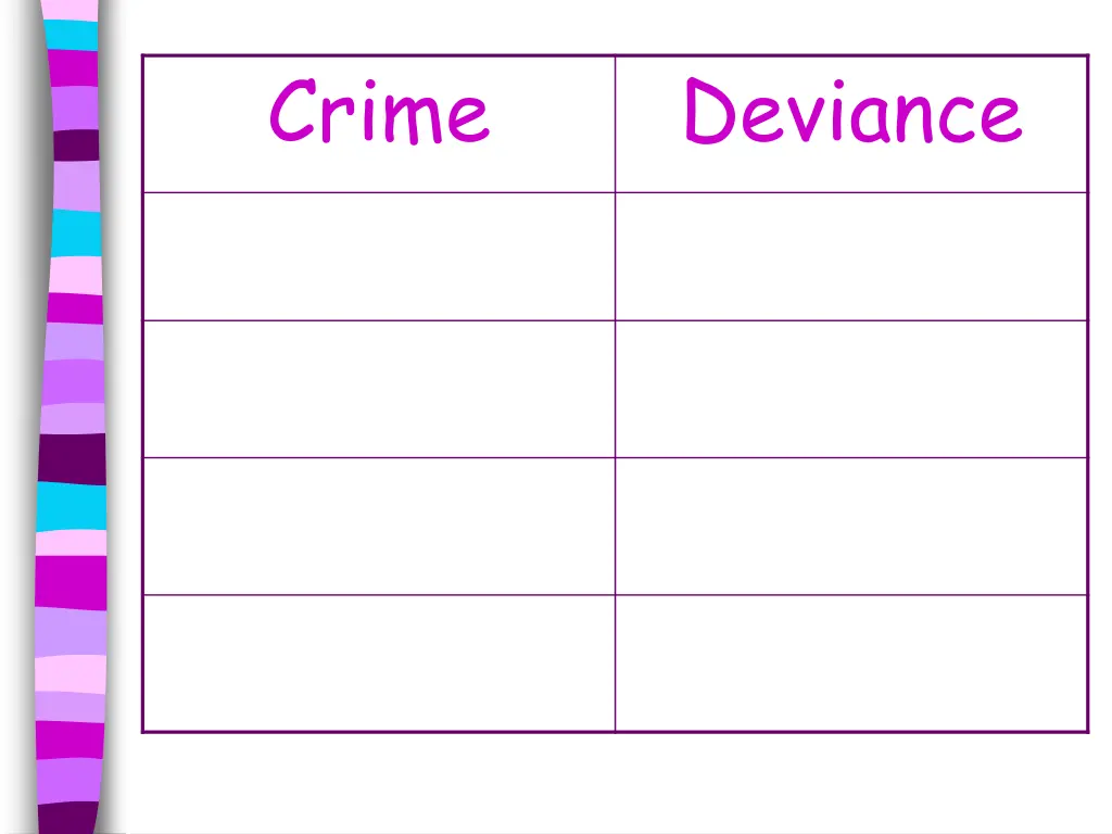 crime