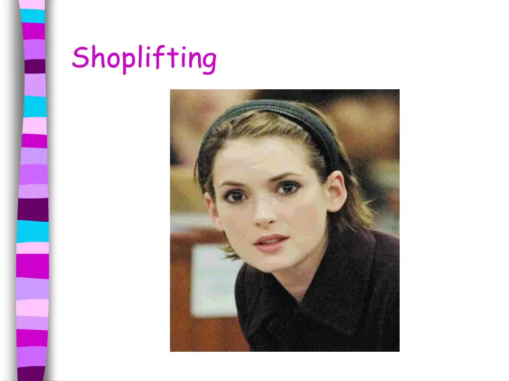 shoplifting