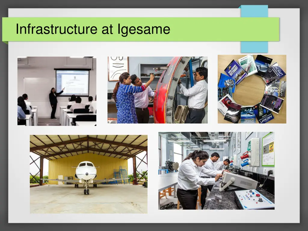infrastructure at igesame 1
