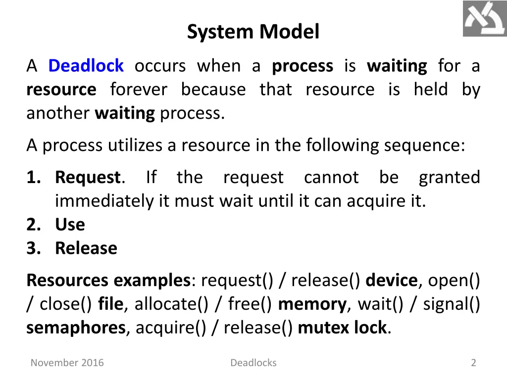 system model